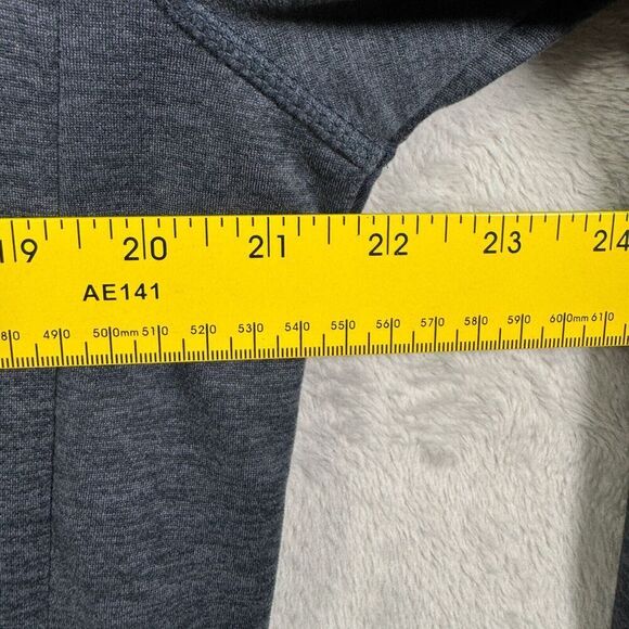 The North Face Jacket Mens L Navy Blue Full Zip Skyline Fleece Embroidered Logo - Picture 3 of 12